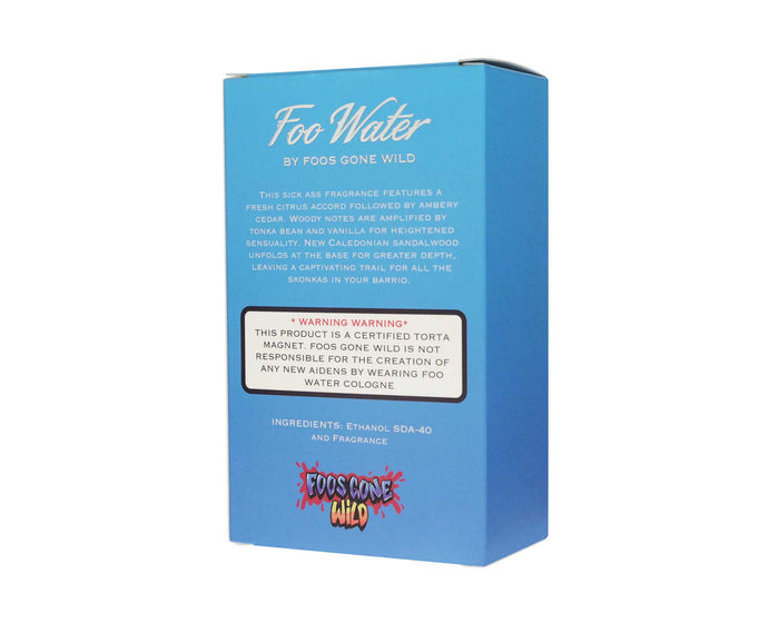 Foo Water Cologne - Packaging Back