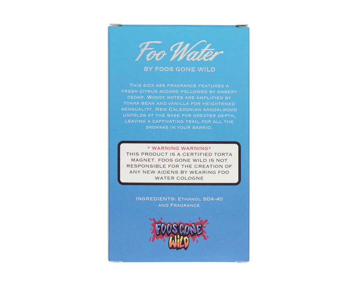 Foo Water Cologne - Packaging Back