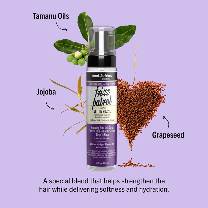 Frizz Anti-Poof Setting Mousse