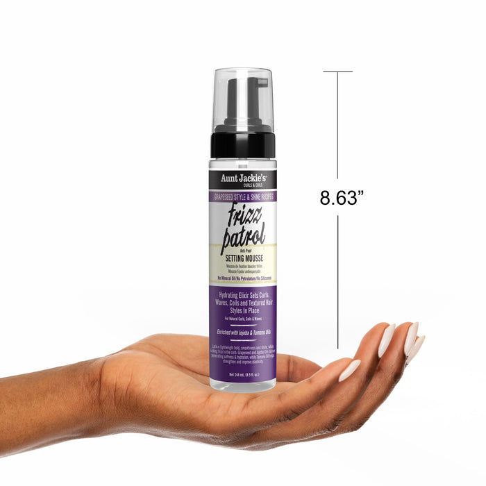 Frizz Anti-Poof Setting Coils Mousse
