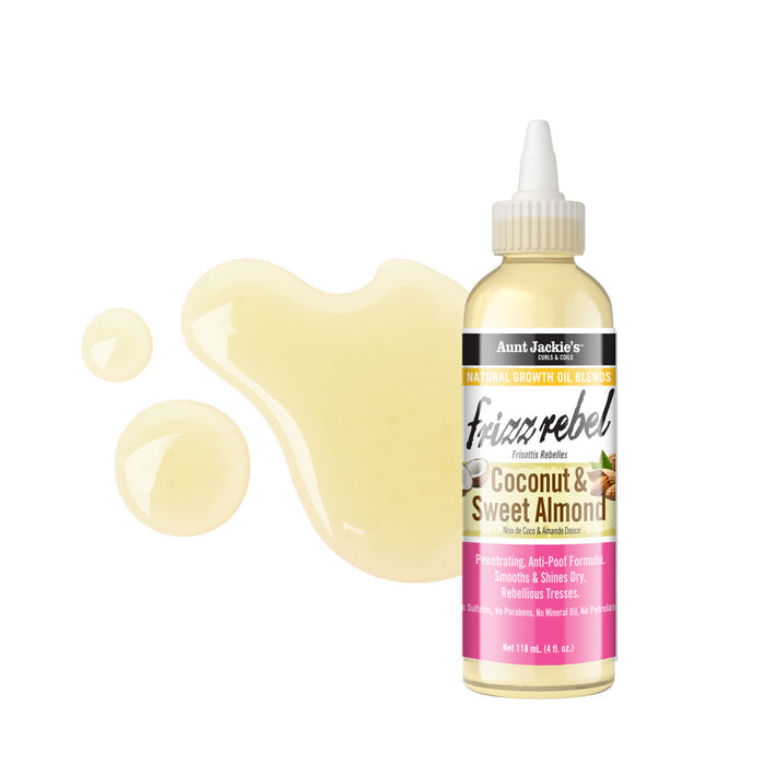 Coconut & Sweet Almond Coils Natural Growth Oil Blend