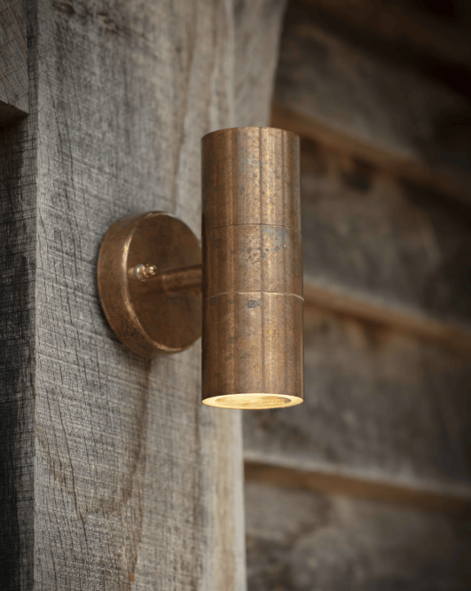 Garden Trading Regent Up & Down Outdoor Wall Light Copper