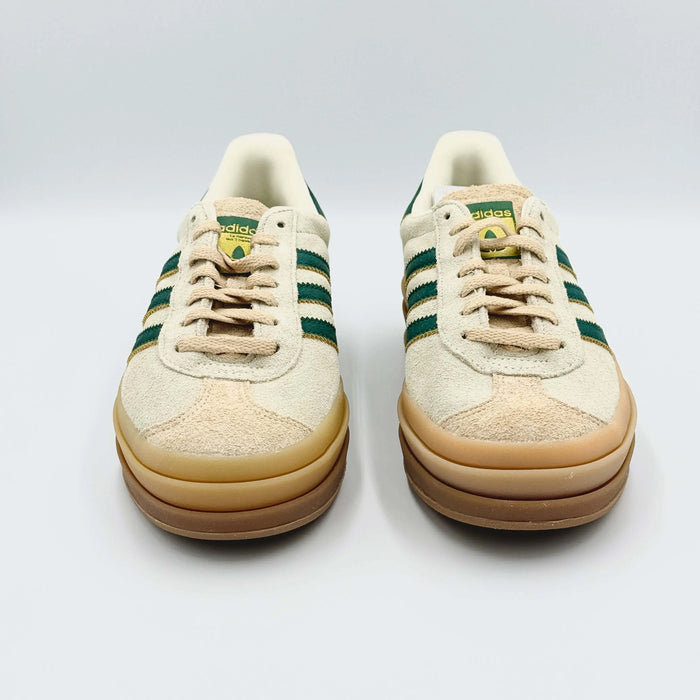Adidas Gazelle Bold Magic Beige Collegiate Green  SA Sneakers