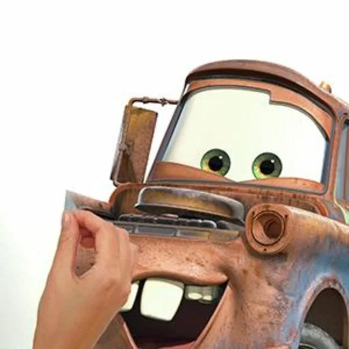 Giant Mater Wall Decals Cars Tow Truck Kids Room Decor Stickers