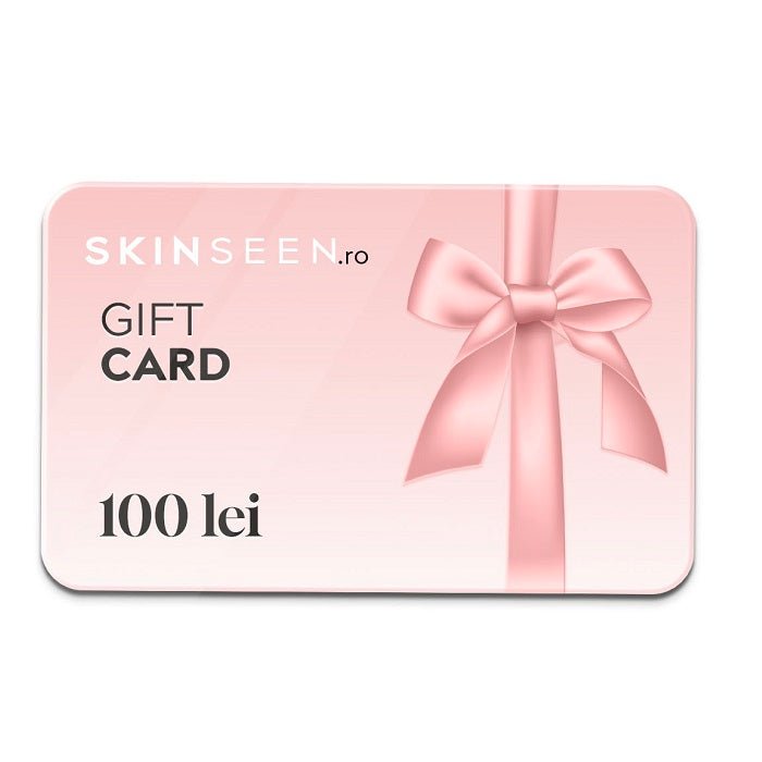 GIFT CARD 100 - Card Cadou In Valoare De 100 De Lei - skinseen.ro