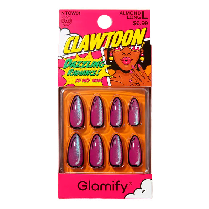Glamify Clawtoon Dazzling Radiance Nail 24 Nails