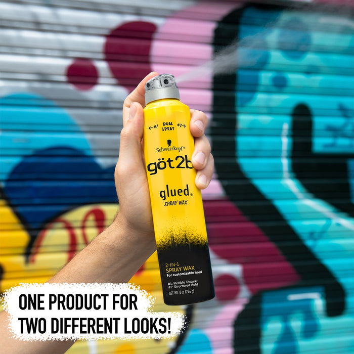 Got2b Glued 2 In 1 Spray Wax 8oz - ikatehouse
