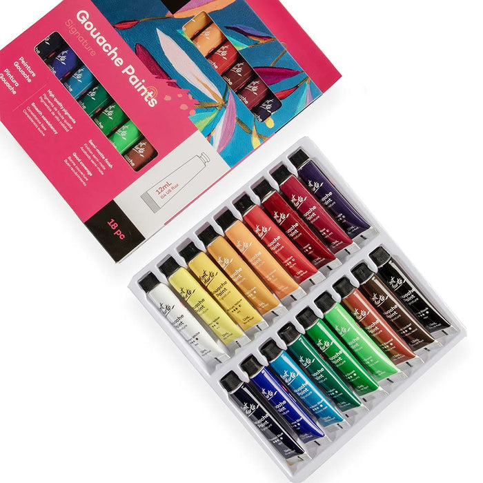 Gouache Paints Signature 18pc x 12ml (0.4 US fl.oz)