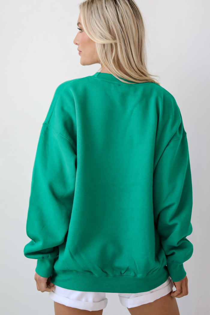 Green Savannah Georgia Script Sweatshirt