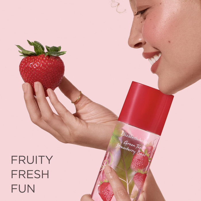 Mood is fruity, fresh and fun.