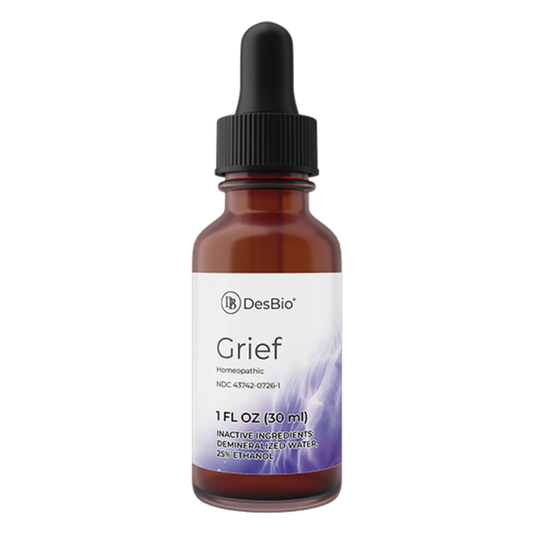 For the temporary relief of symptoms related to grief such as shock, denial, weeping, forsakenness, lack of emotion and sighing.**