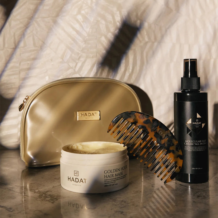 HADAT Cosmetics Golden Hour Hair Mask – intensyviai atkuriamoji kaukė