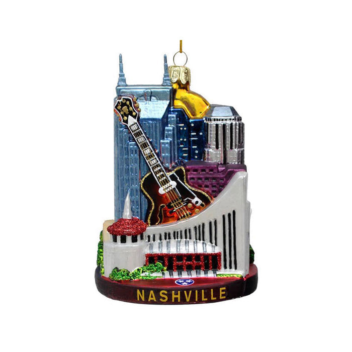 Hall of Fame Blown Glass Ornament