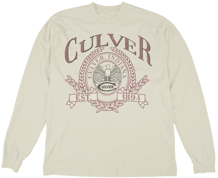 Heritage Heavy Weight Long Sleeve Tee - Ivory