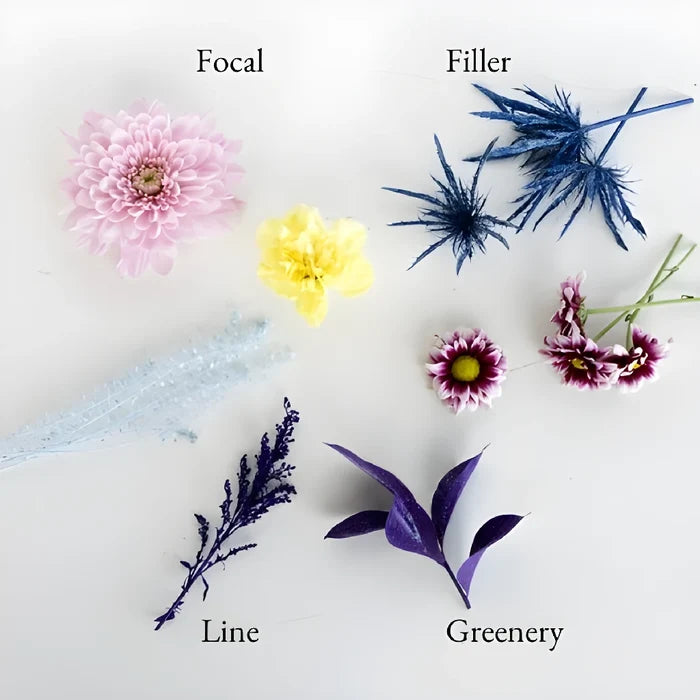 Holographic Purple Flower Bar Close Up - Image