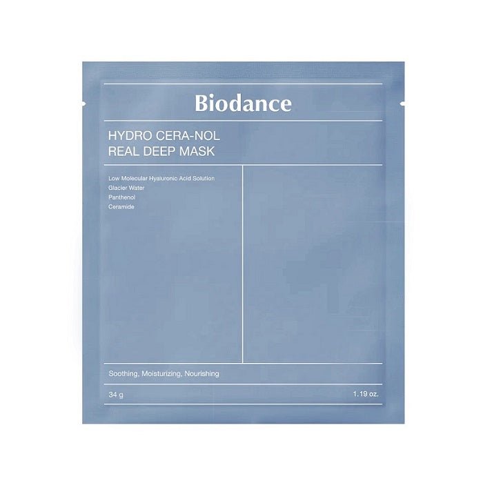 HYDRO CERA - NOL REAL DEEP MASK - Masca Servetel Cu Acid Hialuronic Pentru Hidratare Ridicata - skinseen.ro