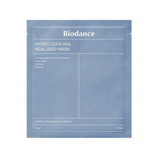 HYDRO CERA - NOL REAL DEEP MASK - Masca Servetel Cu Acid Hialuronic Pentru Hidratare Ridicata - skinseen.ro