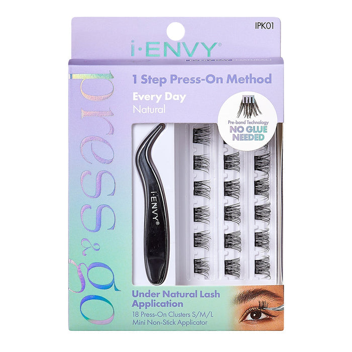 i Envy Press N Go Press-On All-in-One Kit Eyelash - ikatehouse