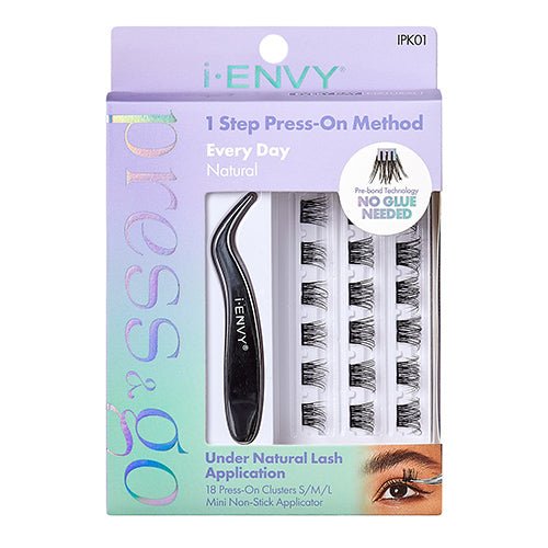 i Envy Press N Go Press-On All-in-One Kit Eyelash - ikatehouse