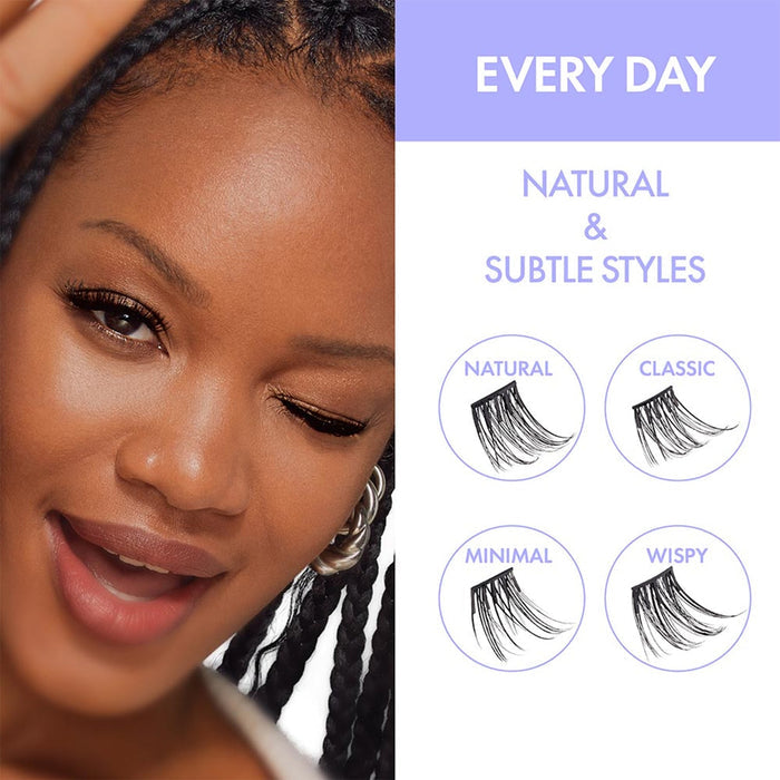 i Envy Press N Go Press-On Clusters Every Day Eyelash - ikatehouse