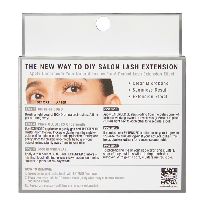 i Envy Vluxe Extended Clear Band Faux Mink Cluster Lash