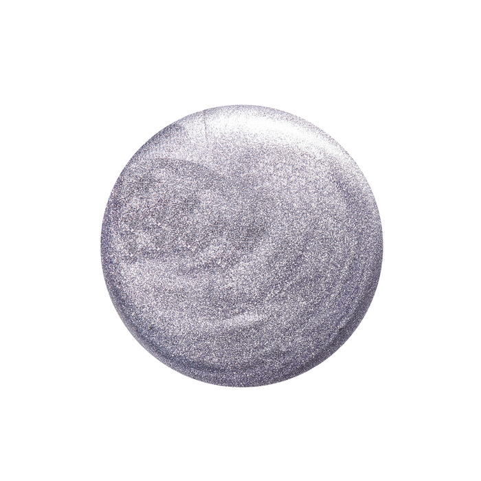 Icy Attitude purple metallic shimmer nail polish color swatch