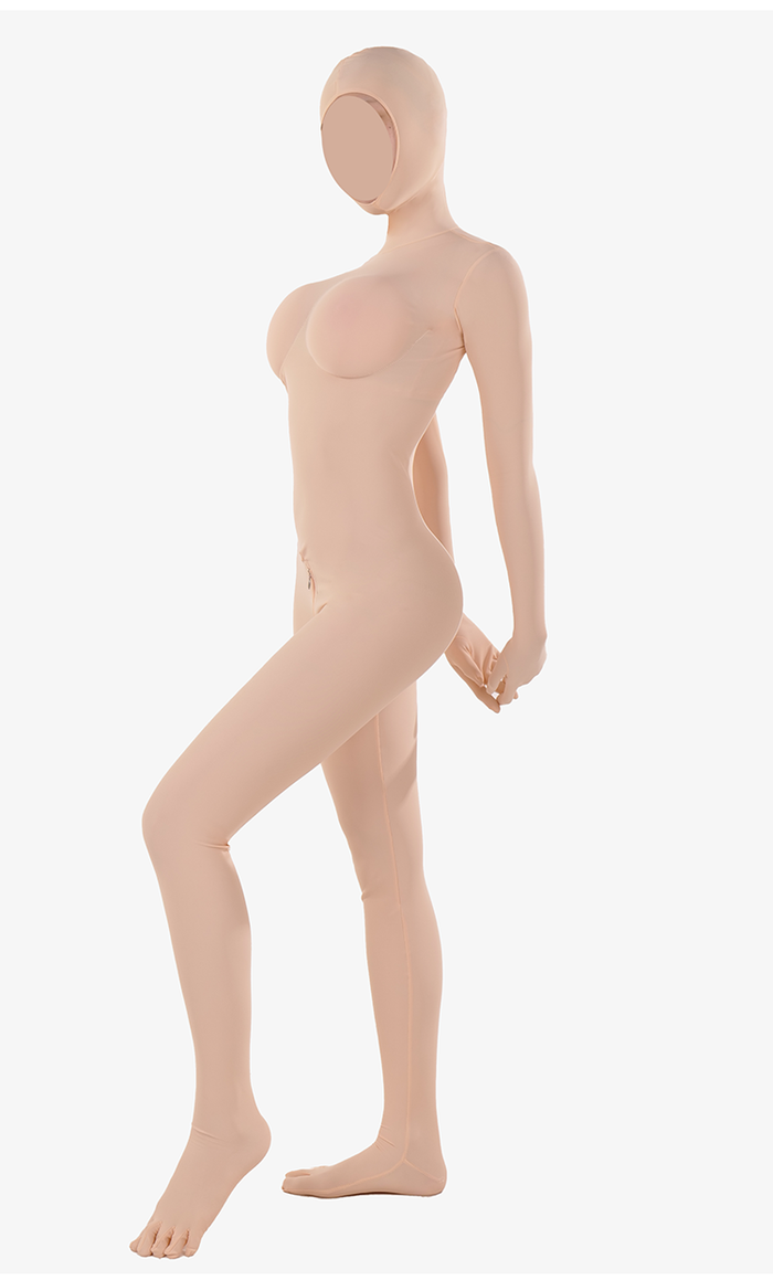 InTheMask by MOLIS 2026 Skinsuit2 Hadatai with all upgrades, featuring detailed design and vibrant colors on a mannequin.