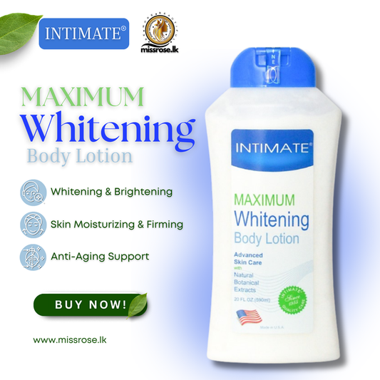 Intimate Maximum Whitening Body Lotion (590 ml)