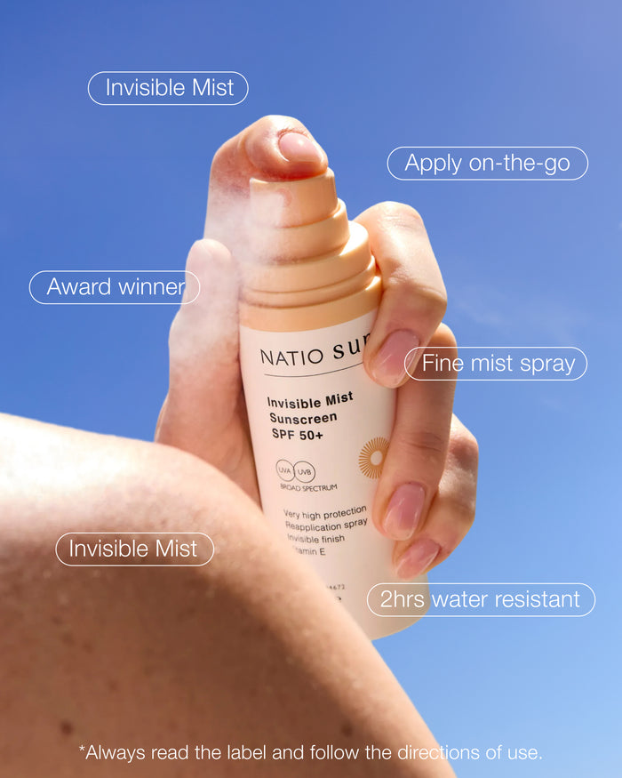 Invisible Mist Sunscreen SPF 50+