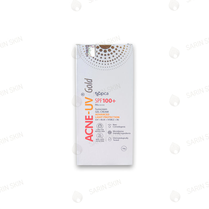 IPCA Acne-UV Gold Sunscreen Gel Cream SPF 100+ PA++++