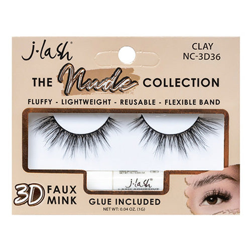 J Lash Nude Collection Lash With Glue
