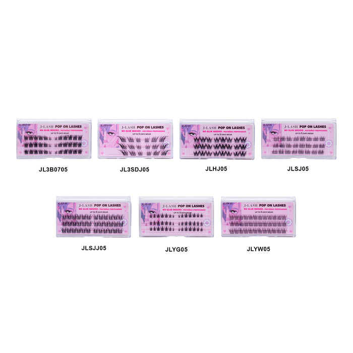J Lash Pop On Manga Cluster Eyelashes