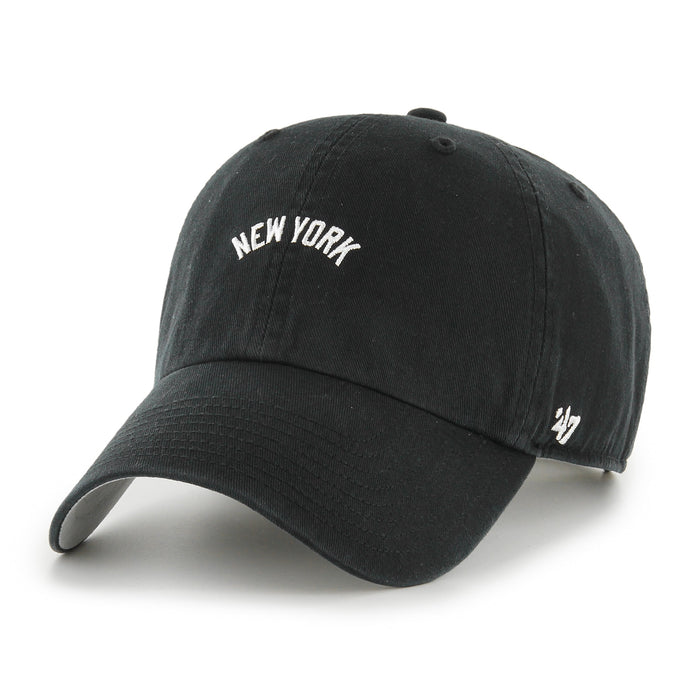 Jockey  47' New York Yankees Base Runner Letters Black Clean Up