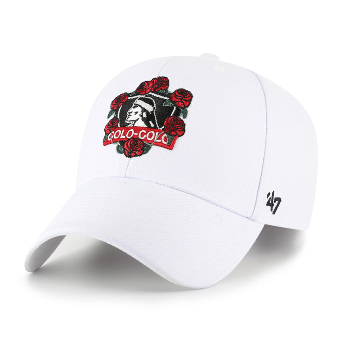 Jockey Colo-Colo 47' MVP Snapback Rosas White