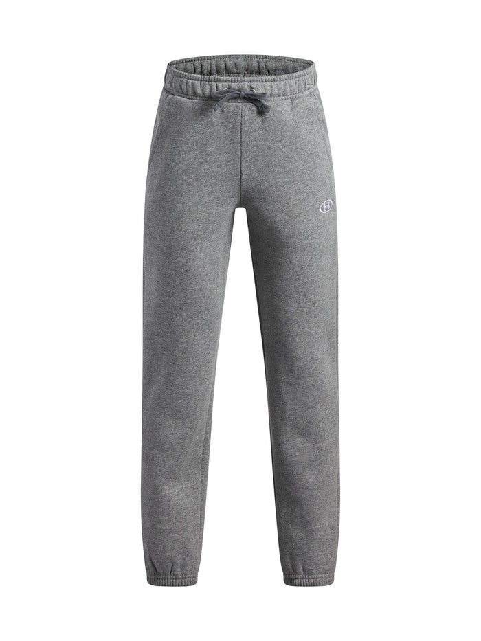 Jogger UA Rival Fleece gris para niño