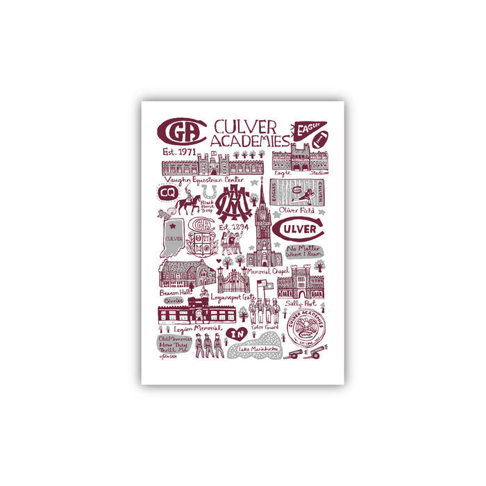 Julia Gash Culver Playing Cards - Culver Icon
