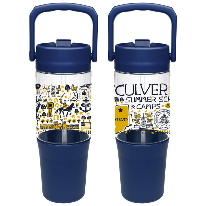 Julia Gash Denver Bottle - Navy CSSC