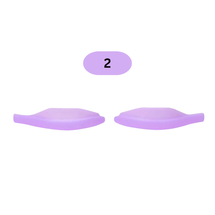 Katya Vinog - Silicone shields for lash lift / Lavender (8 Sizes Available)