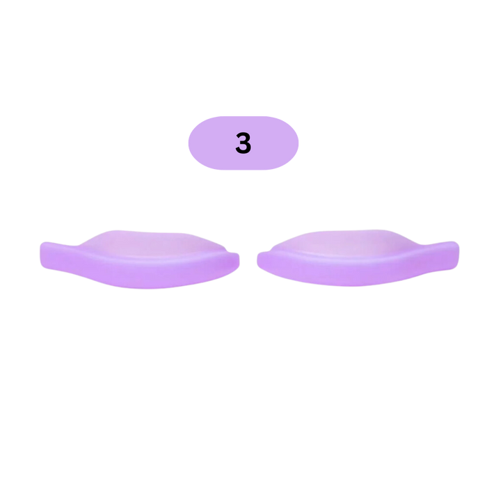 Katya Vinog - Silicone shields for lash lift / Lavender (8 Sizes Available)