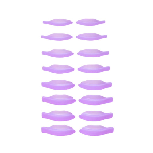 Katya Vinog - Silicone shields kit, Lavender (8 pairs, Size 1.5-5)