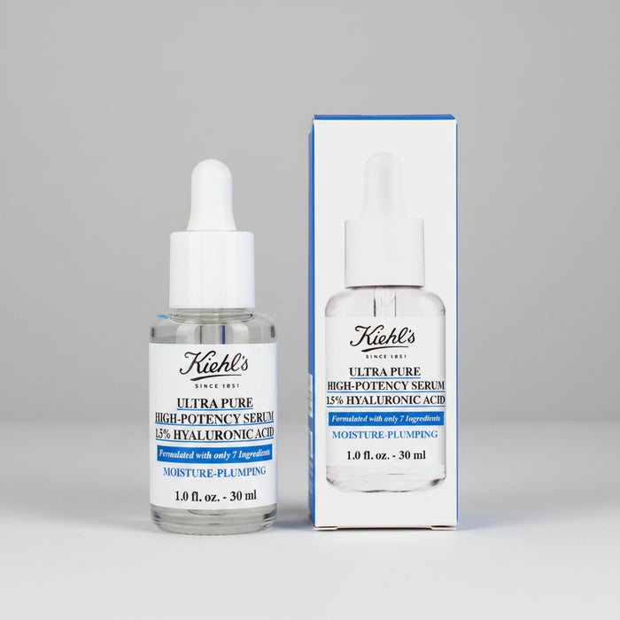 Kiehl's Ultra Pure High Potency Serum with 1.5% Hyaluronic Acid - 1 Oz - Hydrate and Replenish Your Skin!