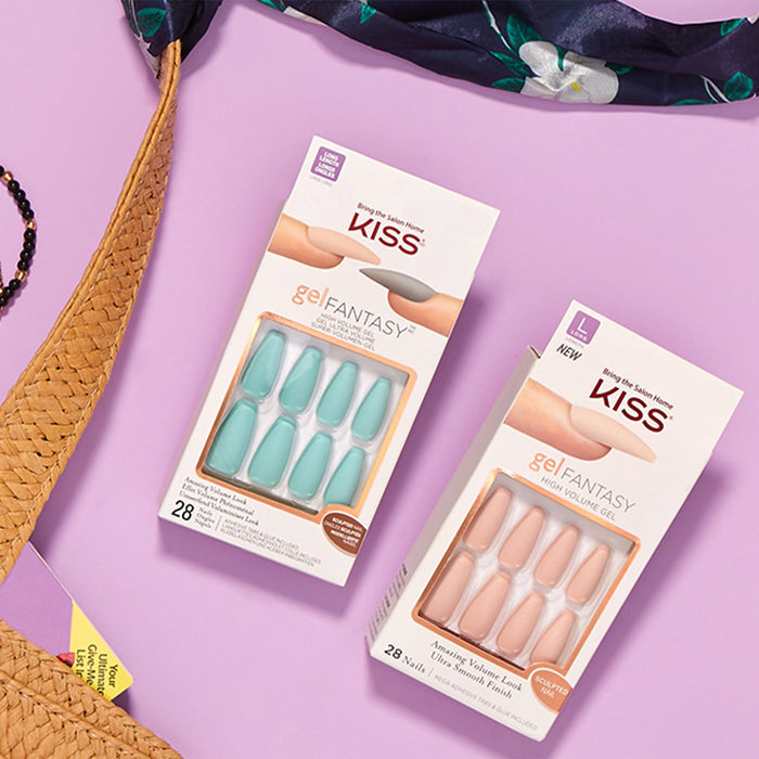 Kiss Gel Fantasy 28 Nails - ikatehouse