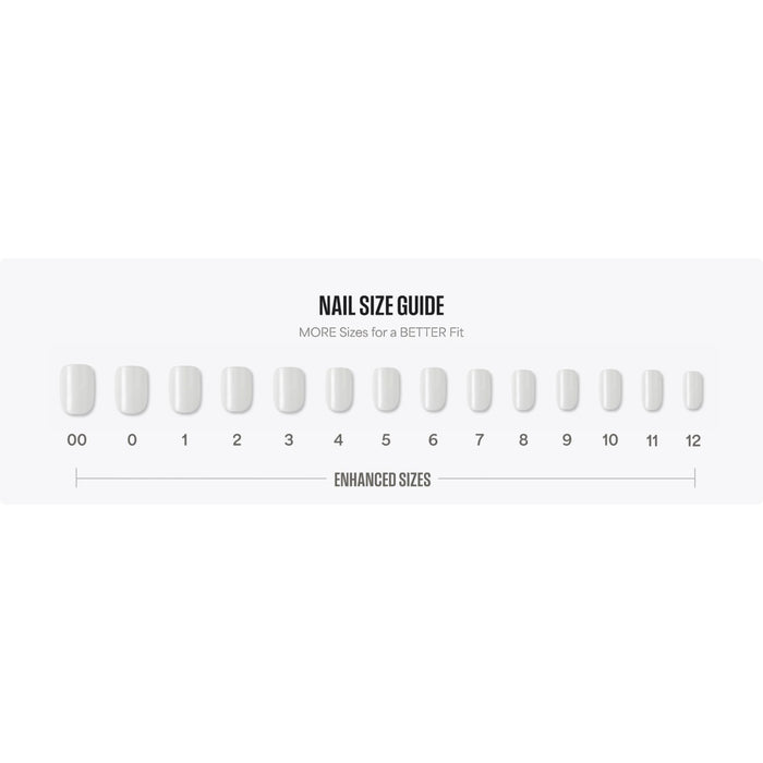 KISS NEW YORK Core French Nails [Perfection] #CF01