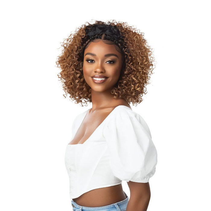 Lace Frontal Pre-Braided Halo Stitch Braid 14"