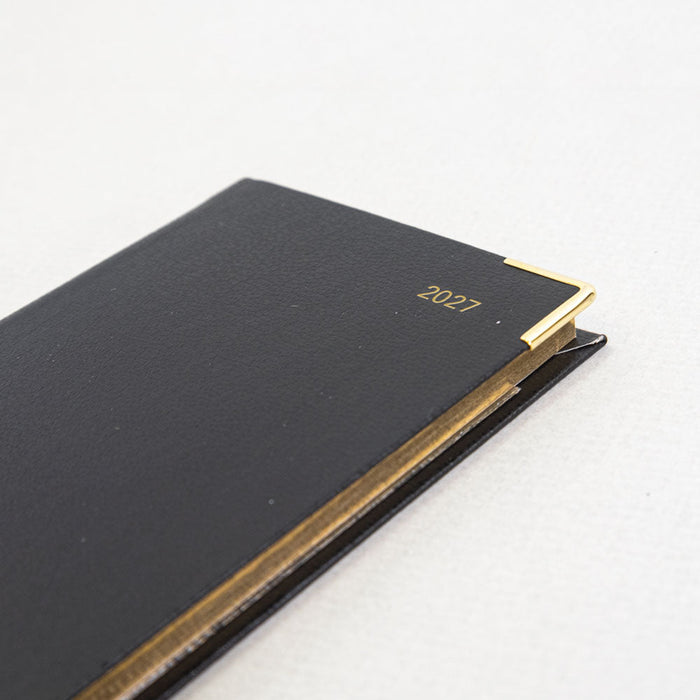 Letts Slim Weekly Appointment Book, Classic, 2027 Black 27-C32SBK#color_black