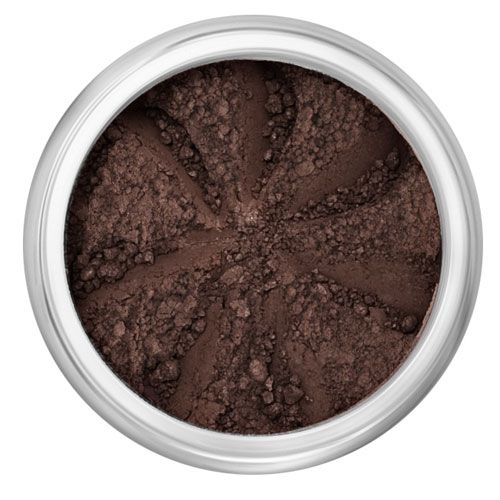 Lily Lolo Black Sand Eyes: Gluten Free. GMO Free. Cruelty Free. Matte darkest brown is a highly pigmented mineral eye shadow for a long lasting and durable finish. Non Vegan.