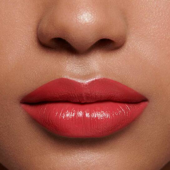 Lily Lolo Flirtation Lipstick (bold, mid toned red): Vegan. Gluten Free. GMO Free. Cruelty Free.  A stunning natural glow.