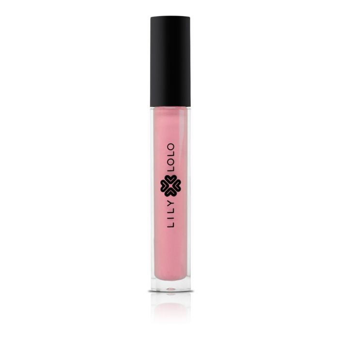 Lily Lolo Whisper Lip Gloss tube — sheer pale dusky pink natural non-sticky lip gloss 10g cruelty-free