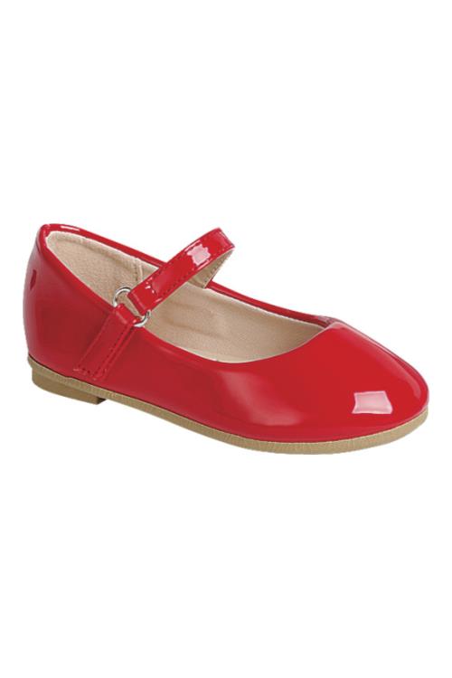 Link Red Patent Mary Jane Shoe