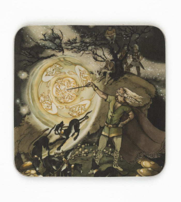 Mabinogion coaster 'Gwydion y Dewin'